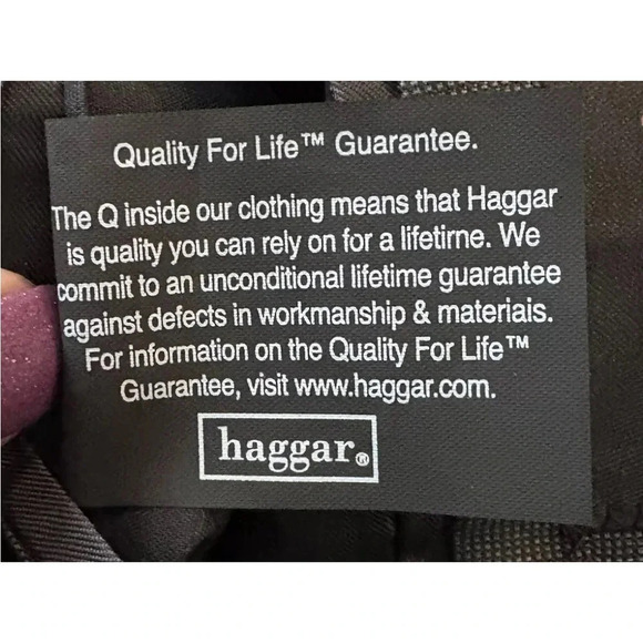 NWOT Haggar Gray Suit‎ Jacket Blazer Mens Size 48L (SU) - Picture 6 of 8